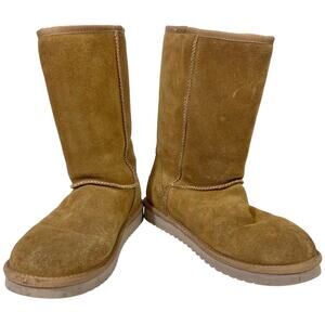 Kookaburra By UGG Women Size 9 Victoria Tall Chestnut Faux Fur 1017089 Used